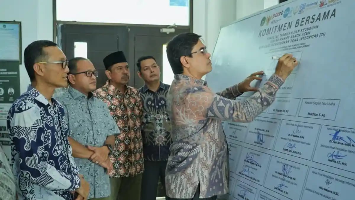 Prodi Pendidikan Bahasa Inggris UIN Ar-Raniry Tegaskan Komitmen Sukseskan Program Zona Integritas